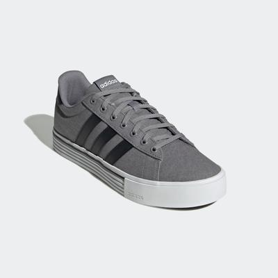 Sneaker ADIDAS SPORTSWEAR "DAILY 4.0", Gr. 43, grau (grau, core schwarz, cloud weiß), Textil, Synthetik, sportlich, Schu