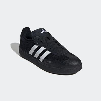 Fahrradschuh ADIDAS PERFORMANCE "VELOSAMBA COLD.RDY" Gr. 47, schwarz (core schwarz, cloud weiß, zero metallic), Schuhe, 47, Textil, Synthetik, inspiriert vom Design des adidas samba Image