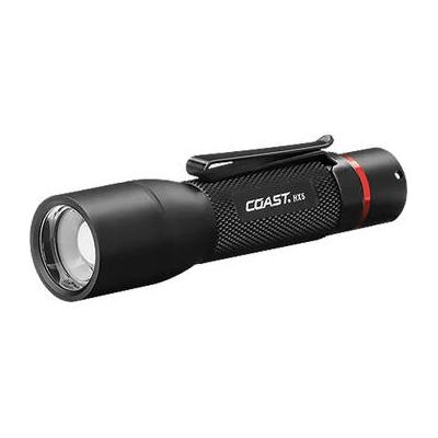 COAST HX5 Pure Beam Focusing Flashlight (Black, Clamshell Packaging) 20769