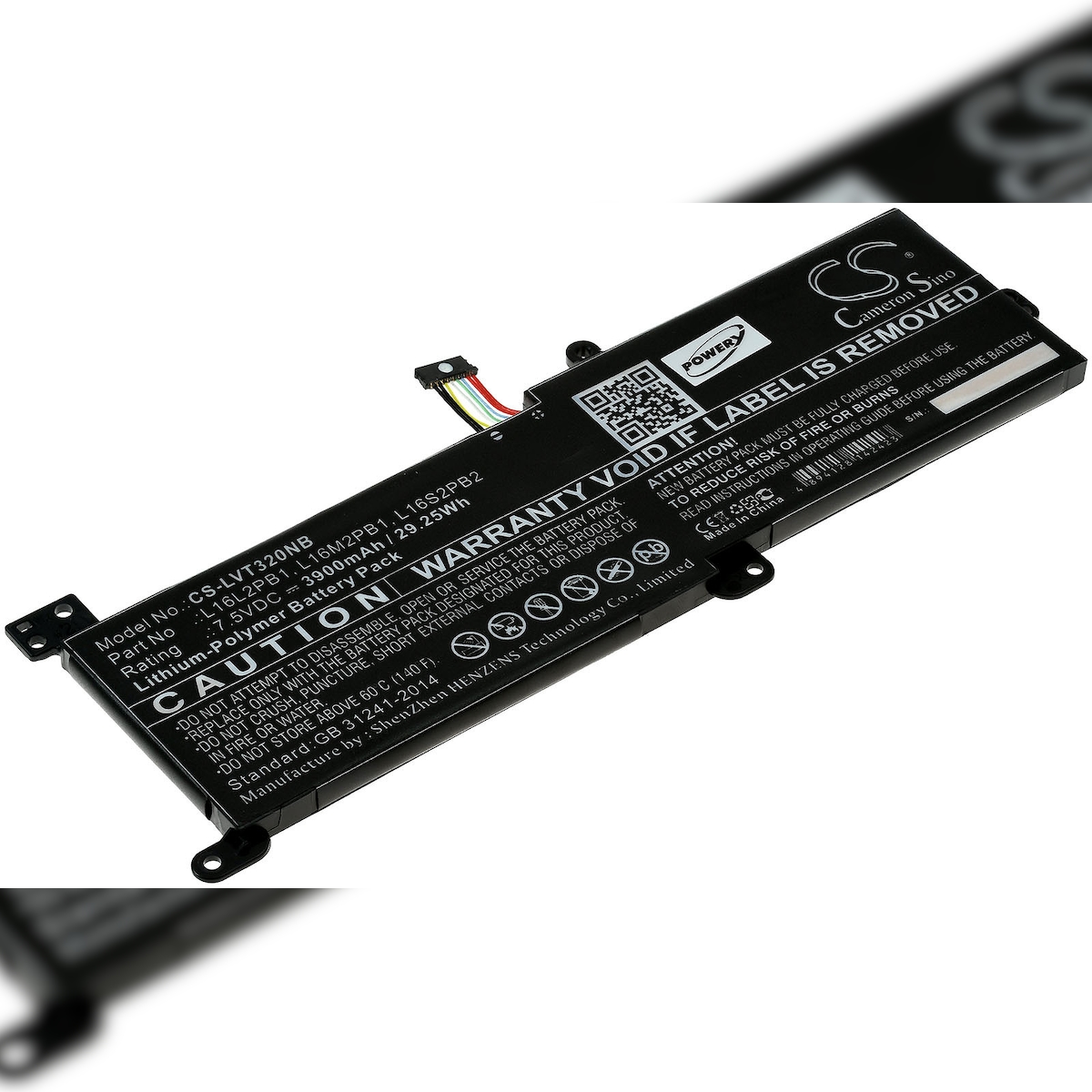 Powery Akku passend für Laptop Lenovo IdeaPad 320 / V320 / Typ L16L2PB2