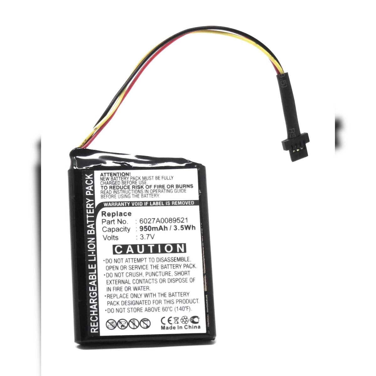 Powery Akku für GPS Navigation TomTom Go 500 Image