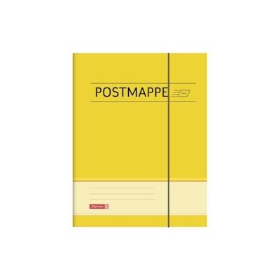 Brunnen Postmappe A4 Karton gelb