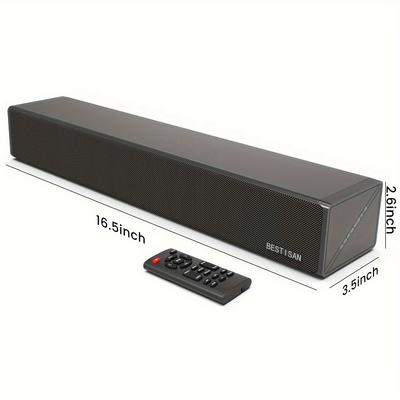 TEMU Bestisan For Tv, 16.5 Bar , Aux, Usb And Bt , For Tv (bass , Switching , )