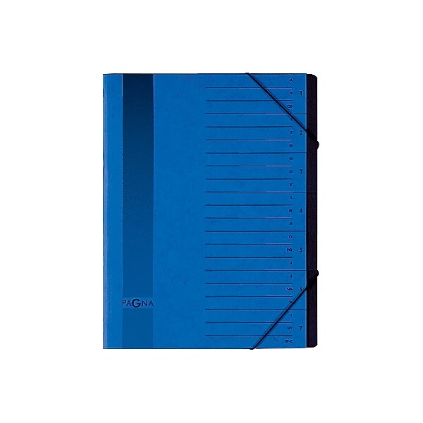 Pagna Ordnungsmappe 7 Fächer blau Image