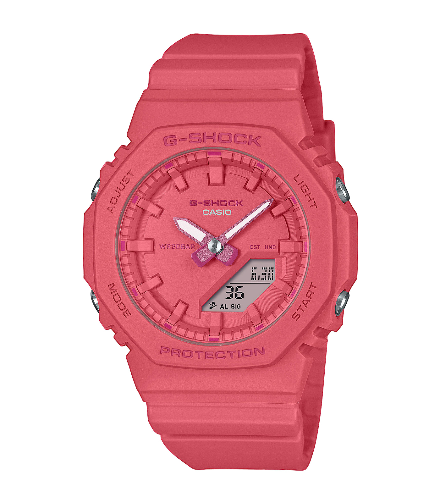 Casio G-shock Womens Red Watch GMA-P2100-4AER - One Size | Casio Sale | Discount Designer Brands