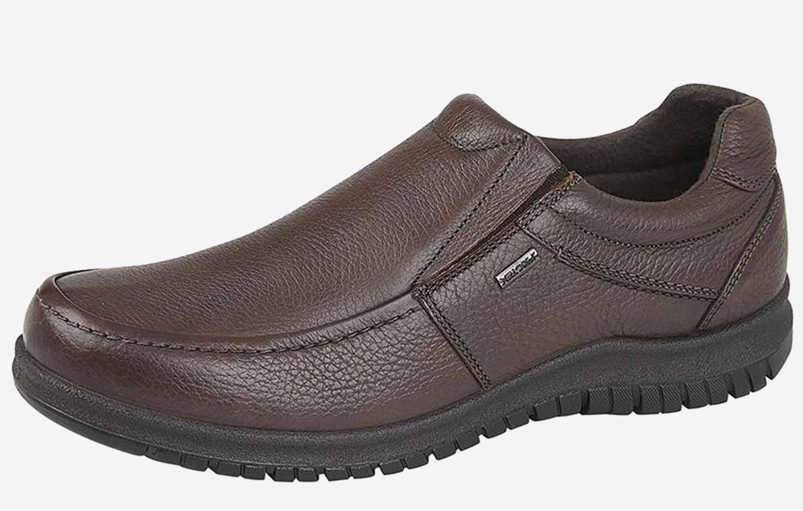 Imac Denman Waterproof Leather Shoes Mens - Brown - Size UK 9 | Imac Sale | Discount Designer Brands