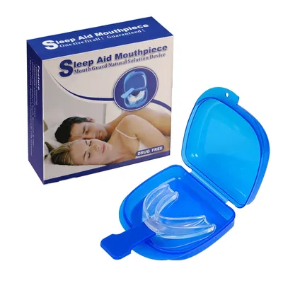 1box Anti-molar Mouthguard Silicone Stops Teeth Grinding High Quality Anti Snore Mouthpiece