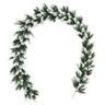 Christmas Garlands Norfolk Pine Garland Artificial Faux Greenery Garland for Holiday Indoor Mantle Decor 190CM/74.8inch