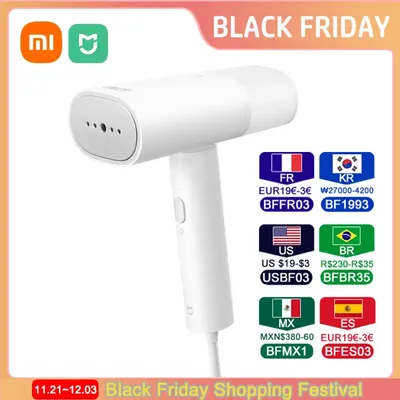 Xiaomi Mijia Garment Steamer 2 Foldable Handheld Clothes Steam Iron Portable Mite Removal Iron
