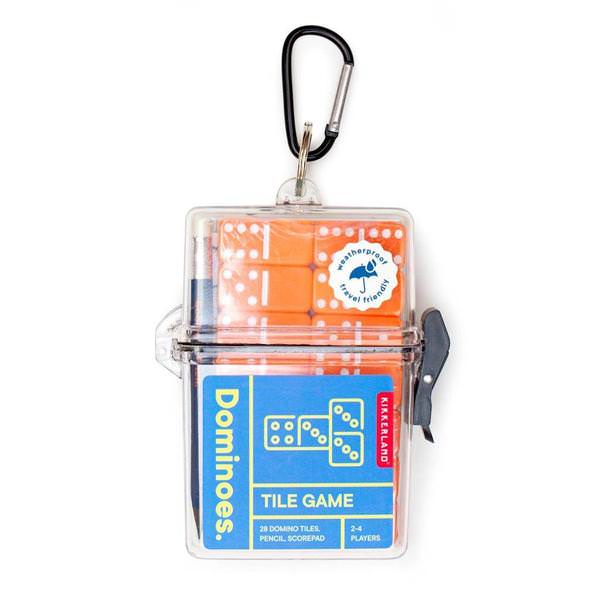 Kikkerland 121966 - DOMINOES TRAVEL GAME (GG248) Toys and Games