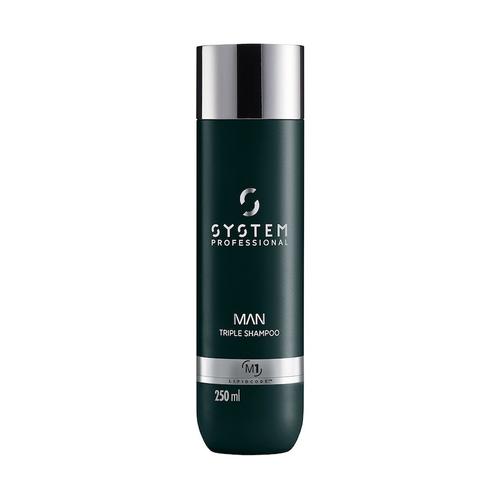 System Professional Lipid Code - MAN Triple Shampoo Körperreinigung 250 ml Herren