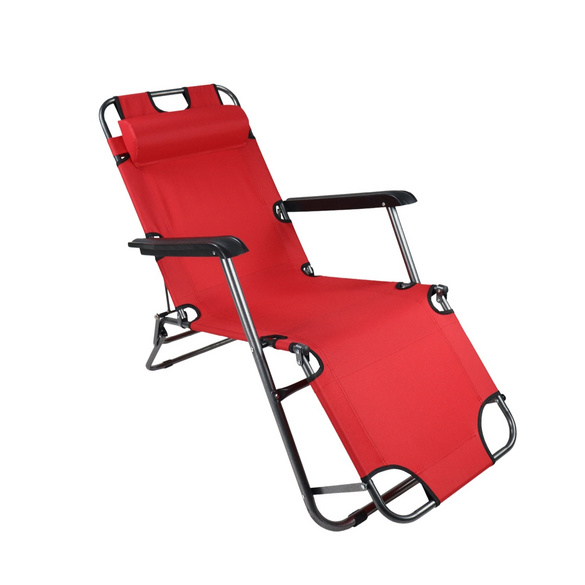 VCM Gartenliege ""Maltosa"" Rot