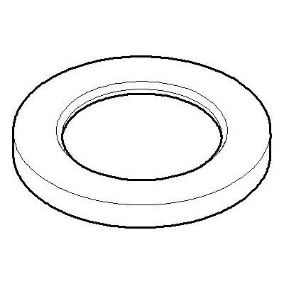 Dornbracht Rosette Ersatzteile 092785001 D. 46 x D. 28,6 x 5 mm Chrom 092785001-00 Image