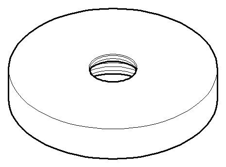 Dornbracht Rosette Ersatzteile 092787006 Chrom 092787006-00 Image