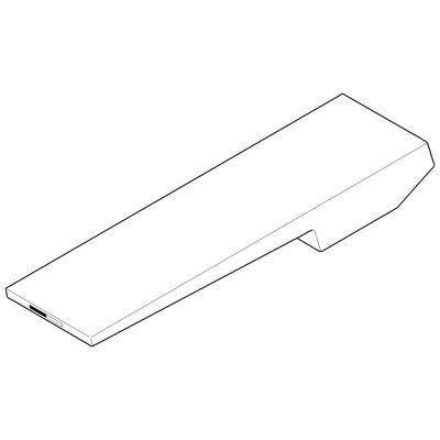 Dornbracht Griff für Waschtisch Stand Ersatzteile 092073009 47 x 22 x 186 mm Champagne (22kt Gold) 092073009-47 Image