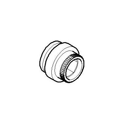 Dornbracht Nippel Ersatzteile 092404115 D. 16 x 12 mm Chrom 092404115-00 Image