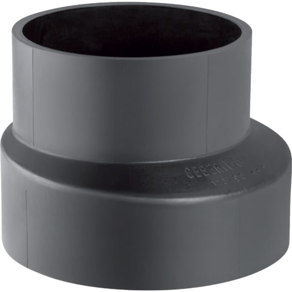 Geberit PE Reduktion exzentrisch DN125/100 kurz 368586161 Image