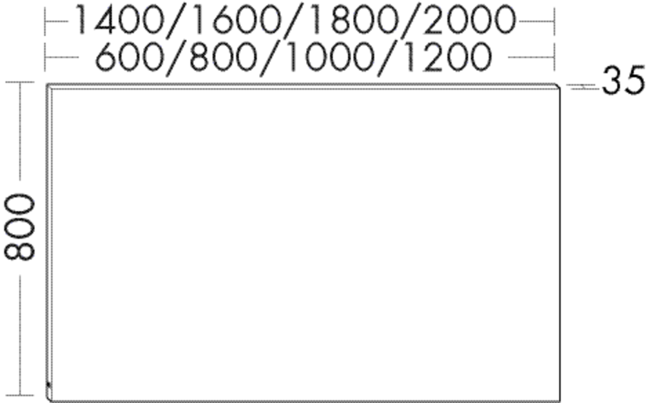 Burgbad Leuchtspiegel Sys30 PG4 Sana 800x1800x35 Sys30 PG4 Sana, SIFL180RPN416 SIFL180RPN416 Image