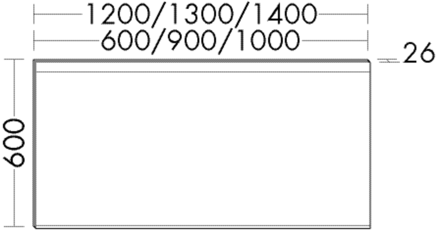Burgbad Leuchtspiegel Sys30 PG2 Echo 600x800x26 Sys30 PG2 Echo, SIGQ080470 SIGQ080470 Image