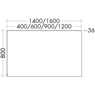 Burgbad Leuchtspiegel Sys30 PG4 Sana 800x600x36 Sys30 PG4 Sana, SIIU060LPN416 SIIU060LPN416 Image