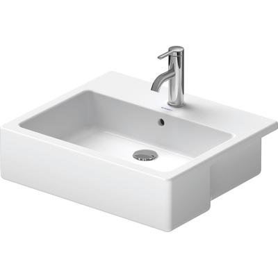 Duravit Vero Halbeinbauwaschtisch Weiß Hochglanz 550 mm - 03145500001 03145500001