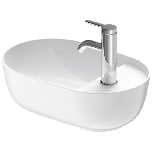 Duravit Luv Aufsatzbecken Weiß Hochglanz / Weiß Seidenmatt, 420 mm - 03814226001 03814226001