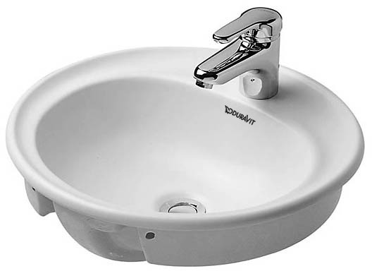 Duravit Einbauwaschtisch Weiß Hochglanz 480 mm - 5220480000 5220480000 Image