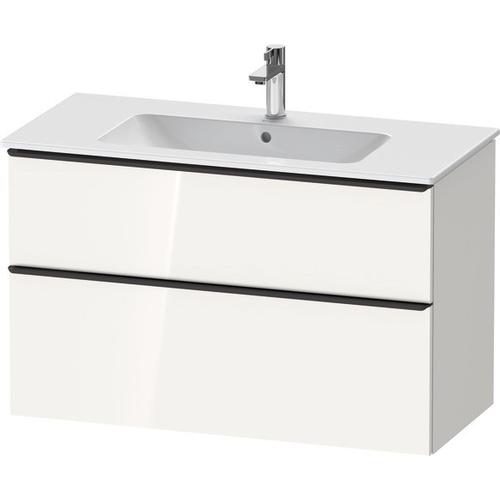 Duravit D-Neo Waschtischunterbau wandhängend Nussbaum dunkel Matt 1010x462x625 mm - DE4363070210000 DE4363070210000