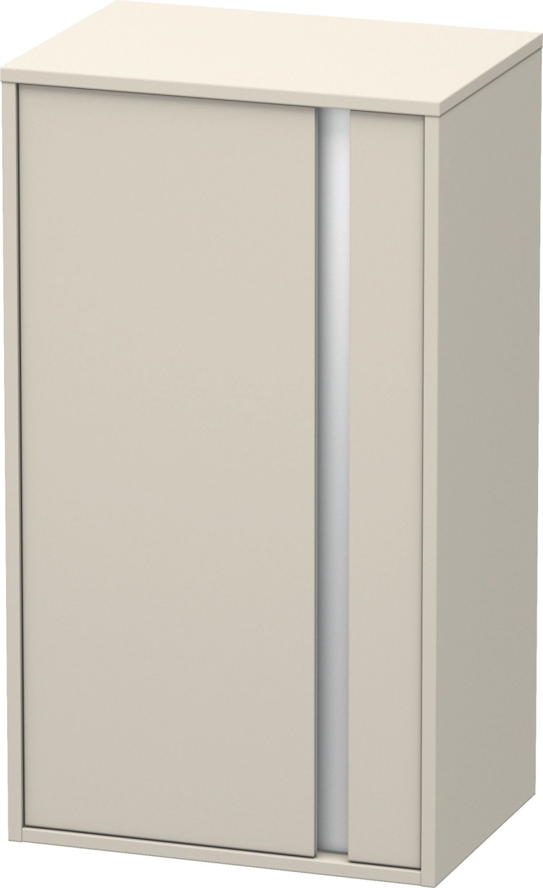 Duravit Ketho Halbhochschrank Taupe Matt 500x360x880 mm - KT1266L9191 KT1266L9191 Image