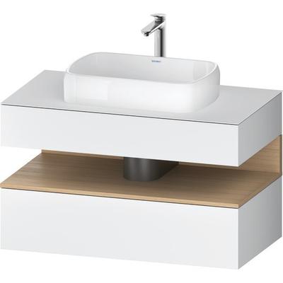 Duravit Qatego Konsolenwaschtischunterbau wandhängend Weiß Matt 1000x550x600 mm - QA4731030180000 QA4731030180000