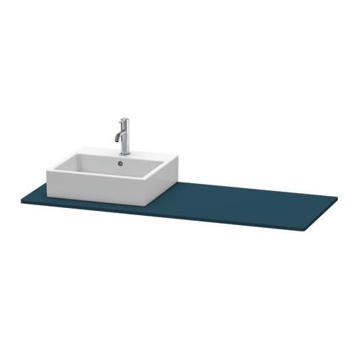 Duravit XSquare Konsole Nachtblau Seidenmatt 1400x550x16 mm - XS060GL9898 XS060GL9898