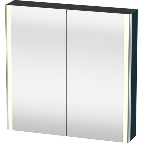 Duravit XSquare Spiegelschrank Nachtblau 800x155x800 mm - XS7112098980000 XS7112098980000