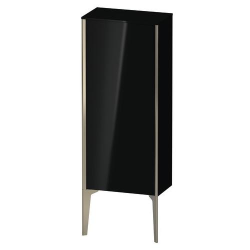 Duravit XViu Halbhochschrank Schwarz Hochglanz 400x240x890 mm - XV1305LB140 XV1305LB140