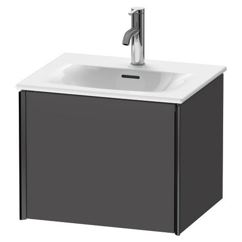 Duravit XViu Waschtischunterbau wandhängend Graphit Matt 510x420x397 mm - XV40310B249 XV40310B249