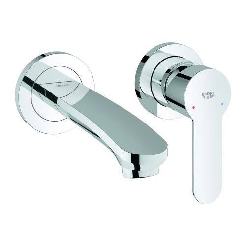 Grohe 2-Loch-WT-Batt. Eurostyle C 19571 Stichmaß 110 mm Ausladung 171 mm chrom, 19571002 19571002