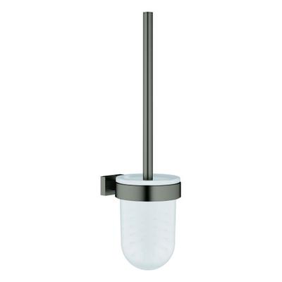 GROHE WC-Bürstengarnitur Essentials Cube 40513_1 Wandmontage hard graphite geb., 40513AL1 40513AL1 Image