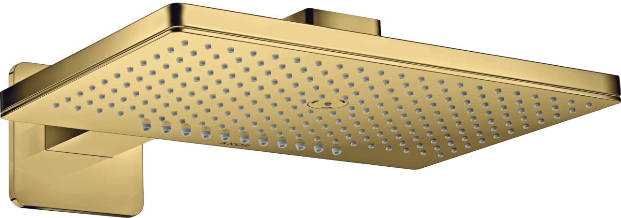 Hansgrohe Kopfbrause 460 2jet Axor Polished Gold Optic 35275990 Image