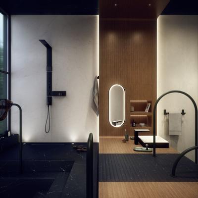 Hansgrohe Fertigset Duschrinne AXOR Drain 42520670 Image