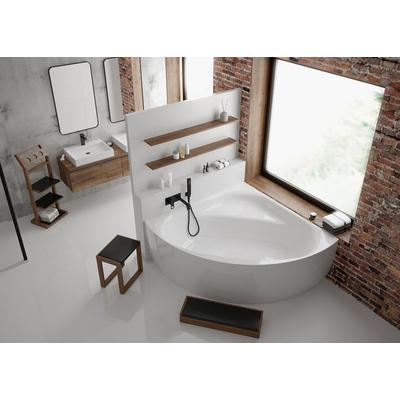 Hoesch Badewanne iSensi Eck 1500x1500 Bef. Monolith, ang. Sch. Weiß, 3857.010 3857.010 Image