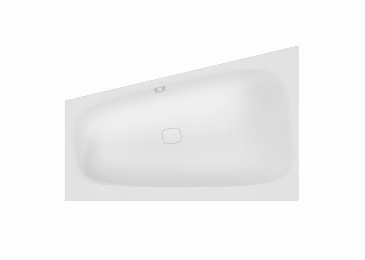 Hoesch Badewanne iSensi Trapez 1800x1200 links Weiß, 3962.010 3962.010 Image