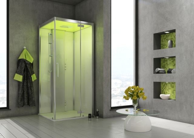 Hoesch DampfbadSensePerience RE 1200x1000 Vorw. bodenbündig, Wände Schwarz, 533321B.552 533321B.552 Image