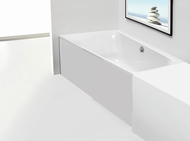 Hoesch Glasverkleidung weiß f. Nische 47211.550 Image