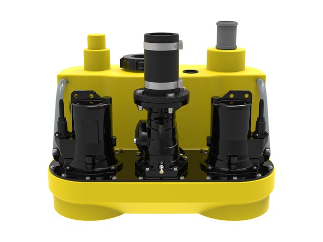 Jung Pumpen Fäkalienhebeanlage Compli 1015/4 Bw JP50101 Image