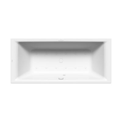 Kaldewei Badewanne PURO DUO Mod.664 SOUL, 1800 x 800, alpinw,re,int. Einl.,Sichtteile chrom 266460540001 Image