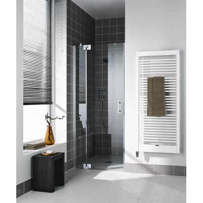 Kermi Pendeltür Filia XP 1TL 0900x2000, silber hochglanz, ESG klar mit KermiClean, FX1TL FX1TL09020VPK Image