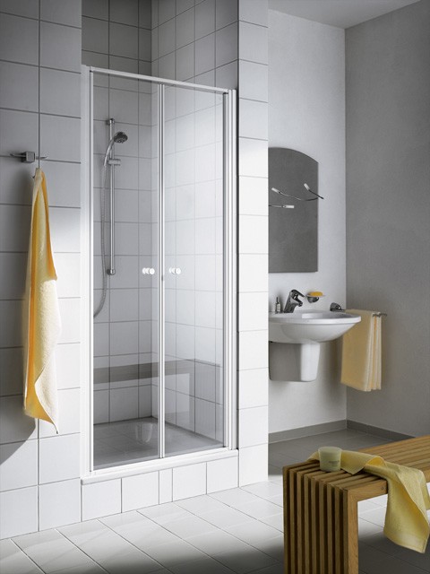 Kermi Pendeltür Ibiza 2000 PTD 0900x2000, weiss, ESG Opaco mit KermiClean, I2PTD090202YK I2PTD090202YK Image