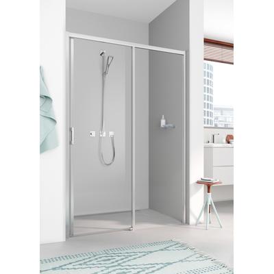 Kermi Gleittür Liga D2R 1100x2000, silber hochglanz, ESG klar, LID2R11020VAK LID2R11020VAK Image