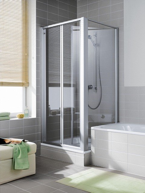 Kermi Seitenwand Ibiza 2000 TBD 0750x1850, silber mattglanz, ESG Opaco, I2TBD075181UK I2TBD075181UK Image