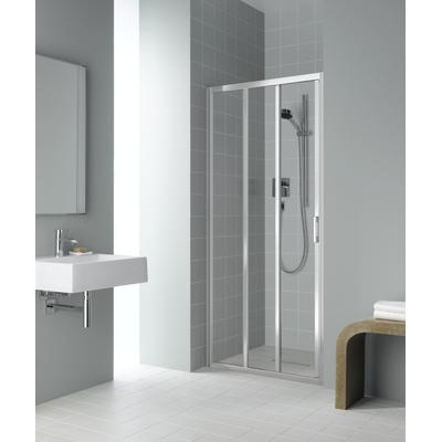 Kermi Gleittür Liga G3L 1100x2000, silber hochglanz ESG klar mit KermiClean LIG3L11020VPK Image