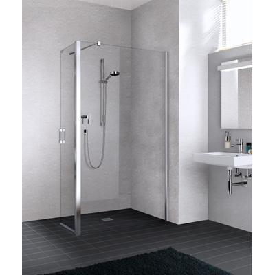 Kermi Walk-In Liga T1R 0900x2000, silber mattglanz, ESG klar mit KermiClean, LIT1R090201PK LIT1R090201PK Image